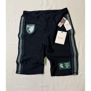 Wear By Erin Andrews Michigan state Spartans Bicycle Shorts Women’s size M NWT